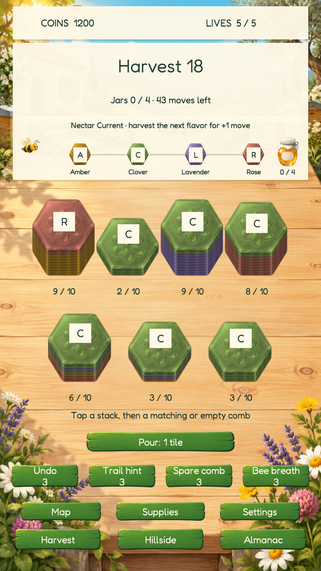 Honeycomb Harvest gameplay screenshot 1